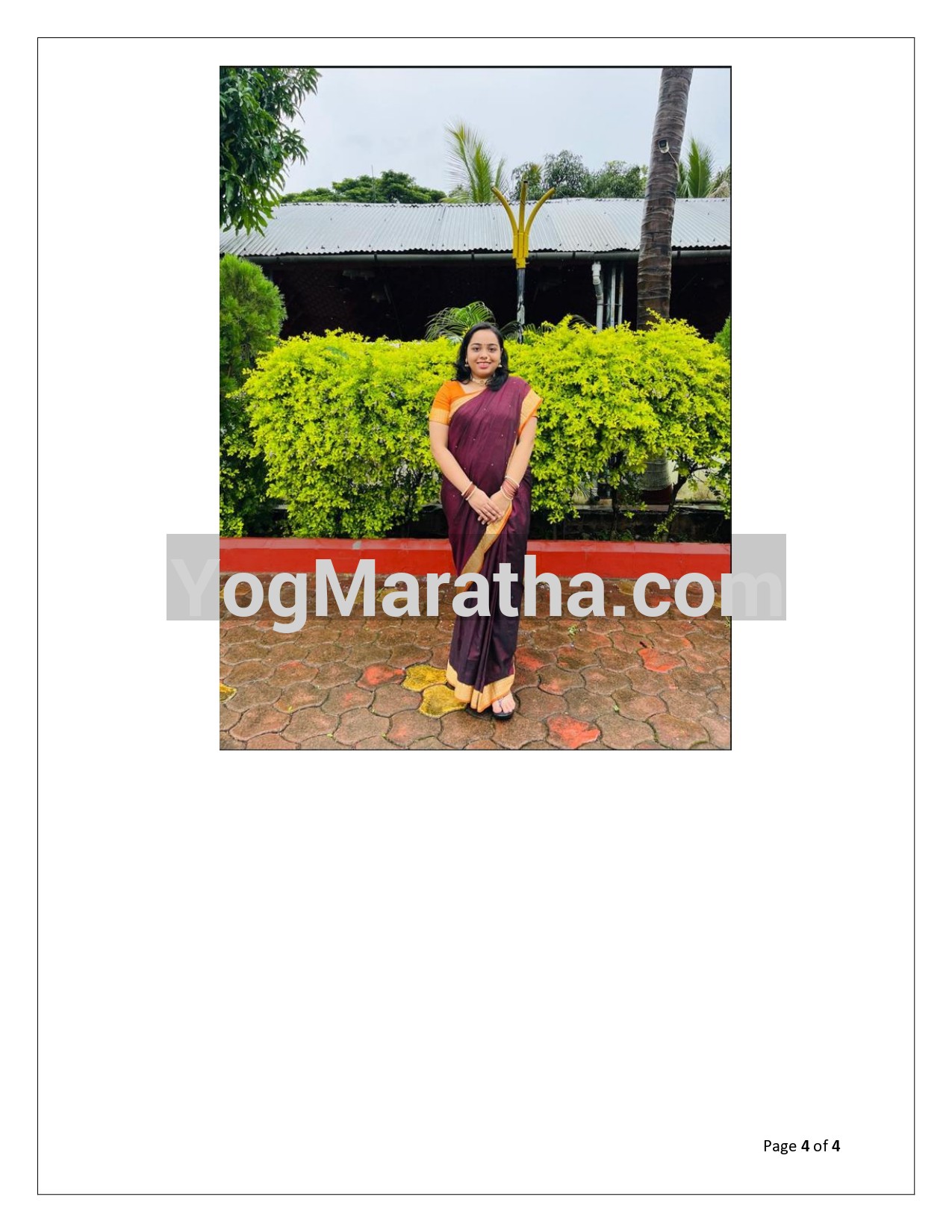 Maratha Marriage Profile Photo