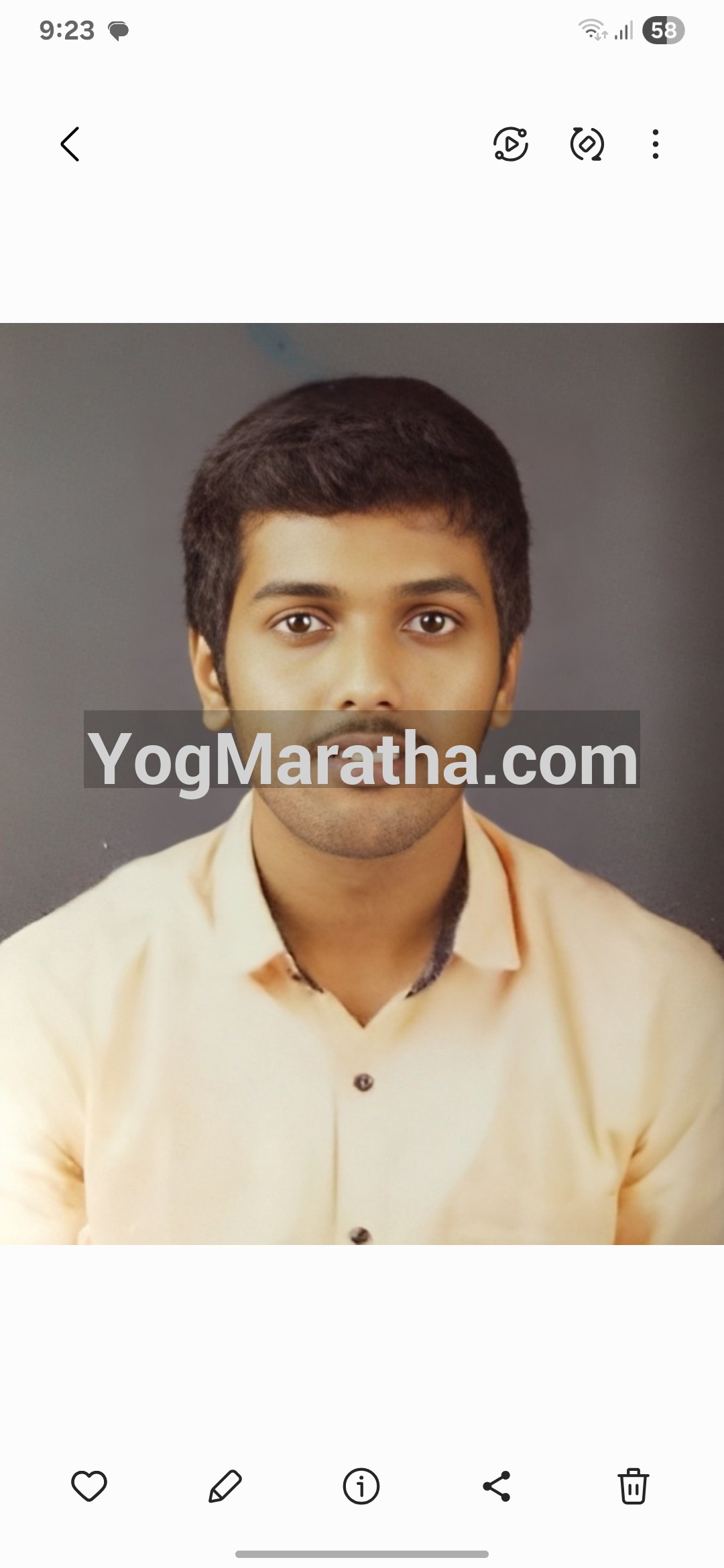 Maratha Marriage Profile Photo